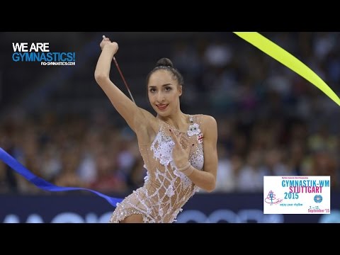 Salome PAZHAVA (GEO) 2015 Rhythmic Worlds Stuttgart - Qualifications Ribbon