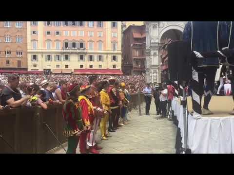 Assegnazione cavalli Palio di Siena 2 luglio 2019