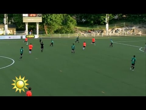 Division 5-mål blev världsnyhet - Nyhetsmorgon (TV4)