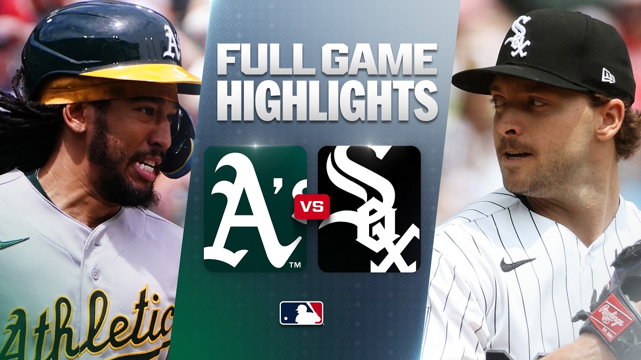 7월12일 애슬레틱스 시카고화이트삭스 MLB 하이라이트