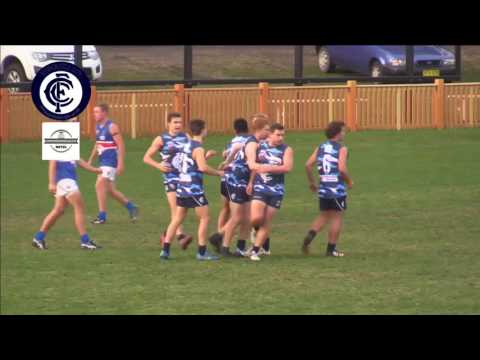 2016 BDAFL Round 10 Feature Match Highlights - Newcastle City Blues v Warners Bay Bulldogs