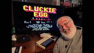 Cluckie Egg - Mattel Aquarius 8bit Home Computer - New Game - like Chuckie Egg on Speccy - Retrogame