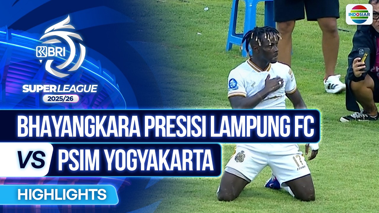 Bhayangkara Presisi Lampung vs PSIM Yogyakarta Highlights