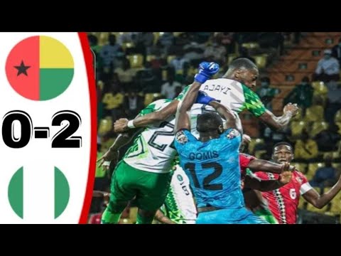 Guinea Bissau vs Nigeria (0-2), Umar Sadiq Goal Extended Highlights/Afcon-2022.