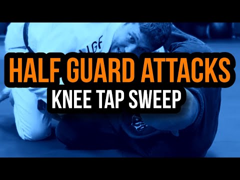 Half Guard Sleeve Trap Knee Tap Sweep