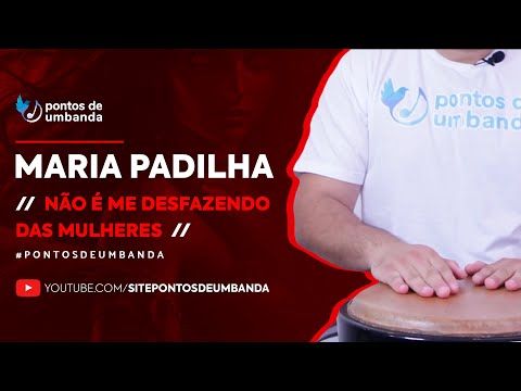Capa do vídeo: Maria Padilha – não é me desfazendo das mulheres