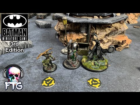 3rd Edition Batman Miniature Game - League of Assassins VS The Batman Who Laughs