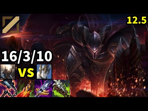 Pantheon Mid vs Galio - KR Master | Patch 12.5