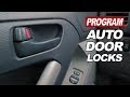 How To Program The Auto Door Lock Function On 2003 2009 4runners