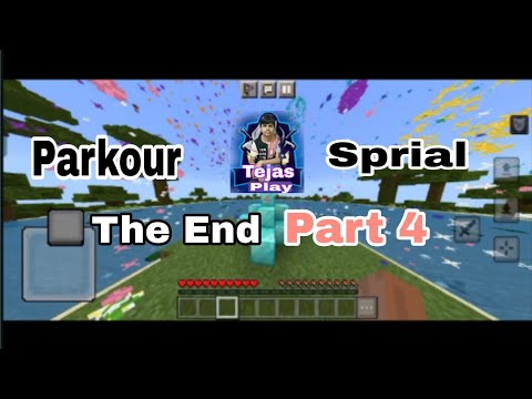 Insane Minecraft Parkour Spiral - Tejas Master Skills! (Part 4)