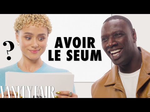 Omar Sy et Nathalie Emmanuel vous enseignent l'argot français et britannique | Vanity Fair France