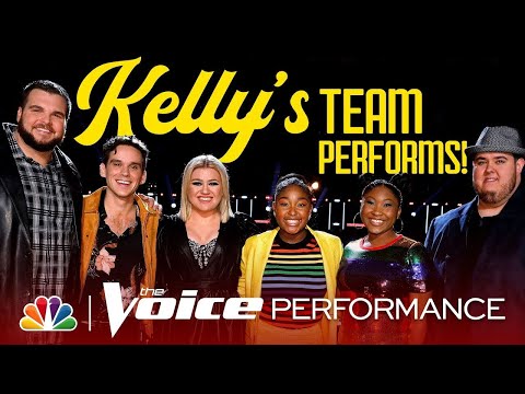 Kelly Clarkson and Her Team Put Their Spin on "Linger" - The Voice Live Top 13 Eliminations 2019