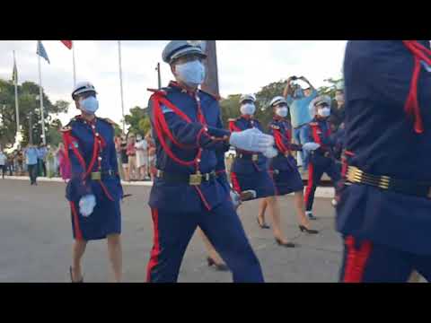 DESFILE NOVOS ALUNOS OFICIAIS PMPE NA APMP