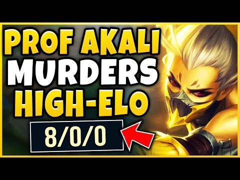 THIS IS WHY AKALI IS 100% PERMA-BANNED! INSANE OUTPLAYS + ESCAPES! - League of Legends