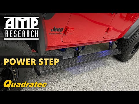 AMP Research PowerSteps for Jeep Wrangler & Gladiator