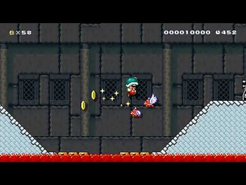World 1-C Spike-Shell Citadel by 3rd Bunny - Super Mario Maker 2 - No Commentary 1ca