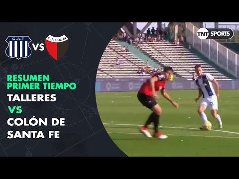 Resumen Primer Tiempo: Talleres vs Colón SF | Fecha 21 - Superliga Argentina 2018/2019