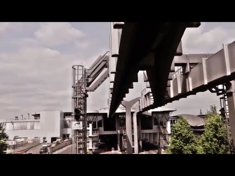 Düsseldorf Airport - Skytrain Fahrt zum Dusseldorf Airport