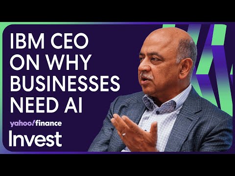 Businesses will be 'disadvantaged' if they don't use AI: IBM CEO thumbnail