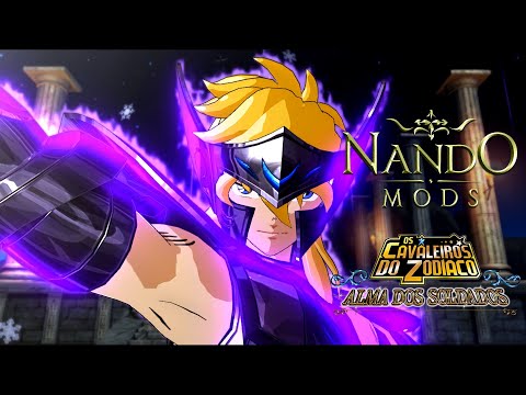 HYOGA - [SOBREPELIZ DE AQUÁRIO] (MOD) VS FENRIR | ALMA DOS SOLDADOS | NANDO MODS