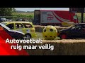 Autovoetbal: ruig maar veilig