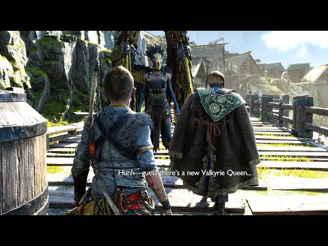 Valkyrie Gna Full Story - God of War Ragnarök Scenes