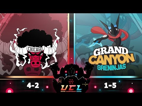 Pokemon USUM LIVE Wifi Battle [UCL] Chicago Bouffalants VS Grand Canyon Greninjas!