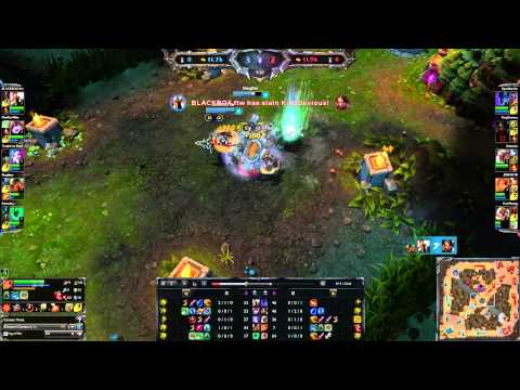 Teamwork: Nautilus & Pantheon Gank on Nidalee