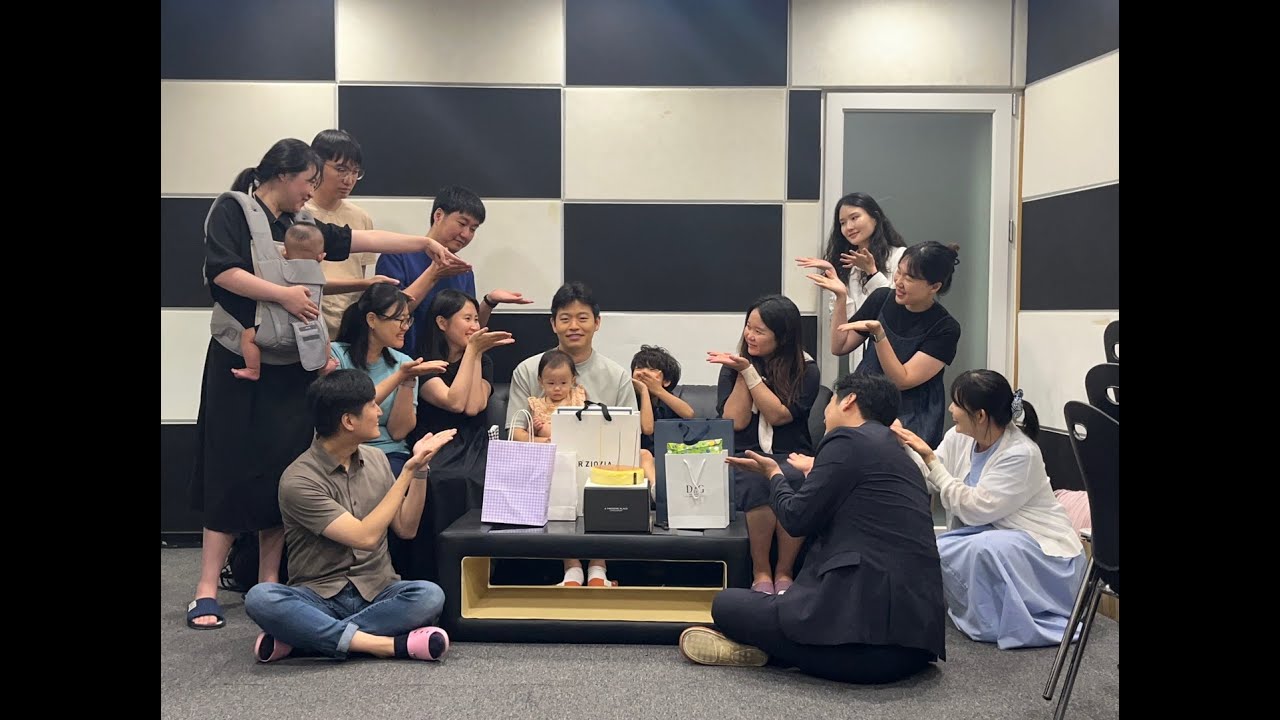 [주의뜻교회] 정혁 형제의 생일을 축하합니다. 영상 썸네일