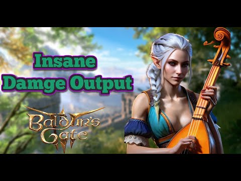 Pure Sword Bard Build | Baldur's Gate 3 Bard Guide | Level 1-12 & Combat Tutorial