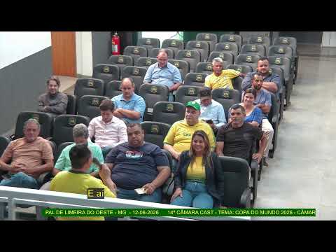 14ª CÂMARA CAST  - CÂMARA MUNICIPAL DE LIMEIRA DO OESTE - MG  - 12-06-2026