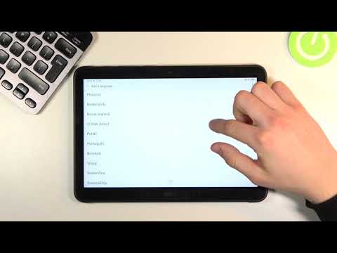 Смена языка системы Samsung Galaxy Tab Active Pro