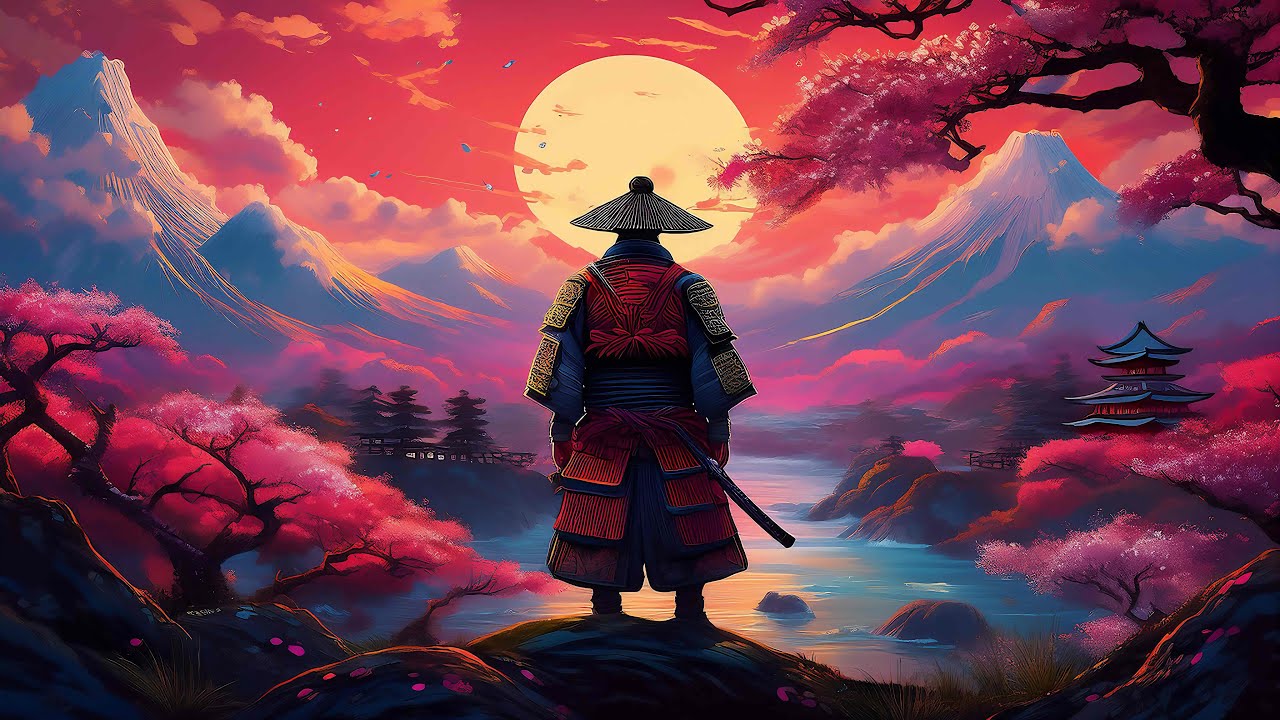 Samurai Balance - Japanese Lofi Beats for Meditation (4K)