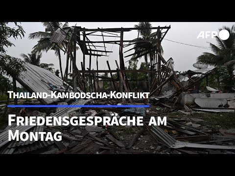Friedensgespräche zwischen Thailand und Kambodscha am Montag | AFP