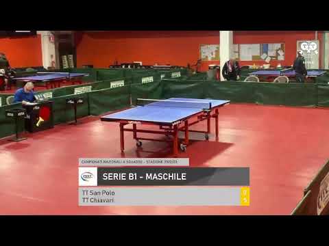 SERIE B1 MASCHILE /  METALPARMA SAN POLO - VILLAGGIO SPORT TT CHIAVARI