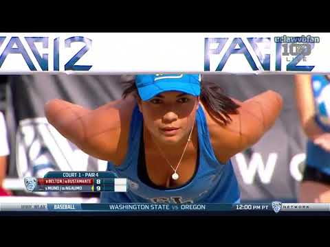 Pac 12 Bach Volleyball Team Championships WB Semifinal - UCLA vs USC (May 1st 2016)