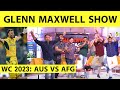 NO LEG NO PROBLEM GLENN MAXWELL 201 GREATEST ODI KNOCK FROM 91 7 TO 293 7 SALUTE MAXWELL