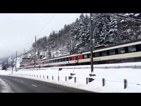 Re 460 SBB Interregio @Wassen