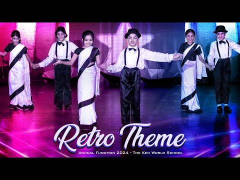 Retro Theme | Dance Performances | Annual Function 2024 | The Ken World School