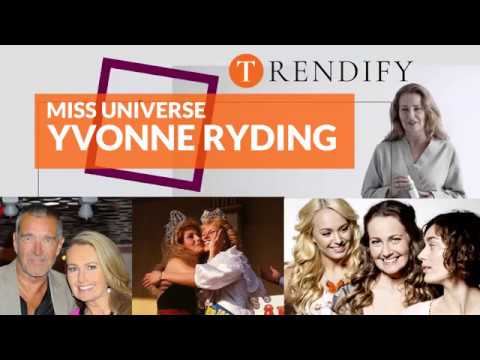 Yvonne Ryding miss universe 1984 wishing Eid Mubarak to Pakistan