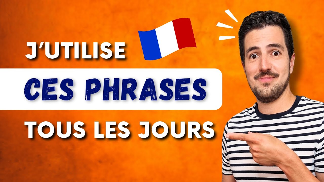 🔝😎 Daily French Words - The Best EVERYDAY French Expressions | French Vocabulary Lesson