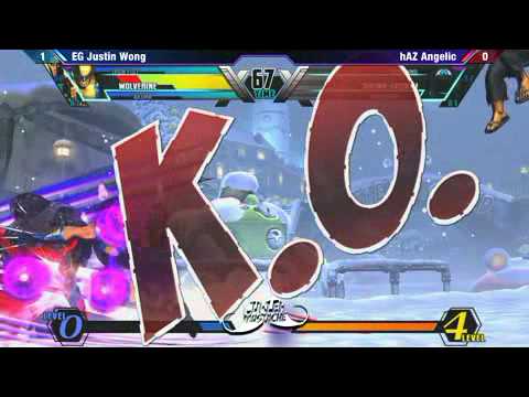 Curleh Mustache #4 - West Coast Edition Justin Wong vs Haz Angelic