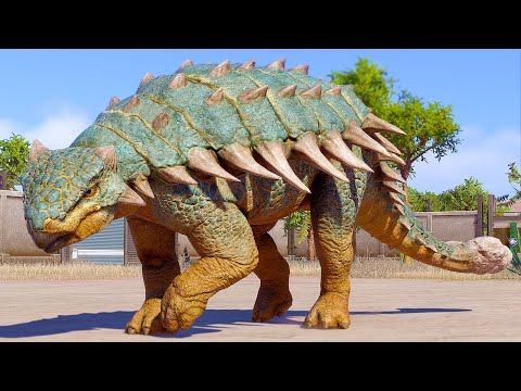 BUMPY vs TORO vs SCORPIOS REX (CAMP CRETACEOUS BATTLE) - Jurassic World Evolution 2