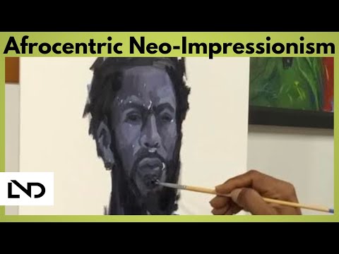 The Afrocentric Experience, "Hym" My Approach To ANI an Alla Prima and Bravura Brushwork Demo