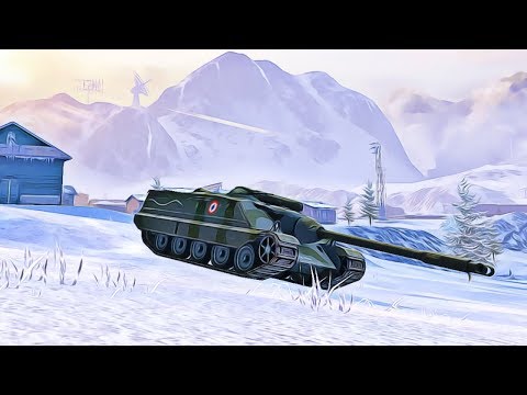 Wot Blitz - Foch 155 Mastery 7.2k Damage!