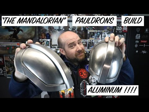 Making "the Mandalorian" Pauldrons out of Metal