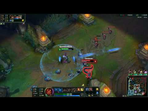 Taliyah vs Cassiopeia midlane