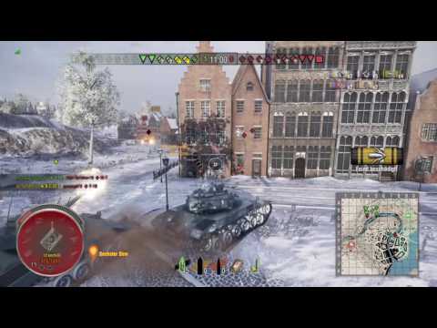 World of Tanks PS4 BatChat 25t 6000 Damage 4 Kills