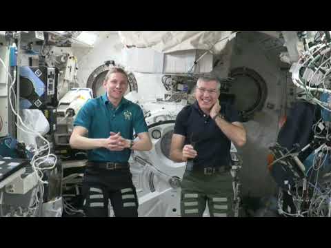Expedition 69 Space Station Crew Talks with WBTS-TV Boston, AccuWeather June 29, 2023