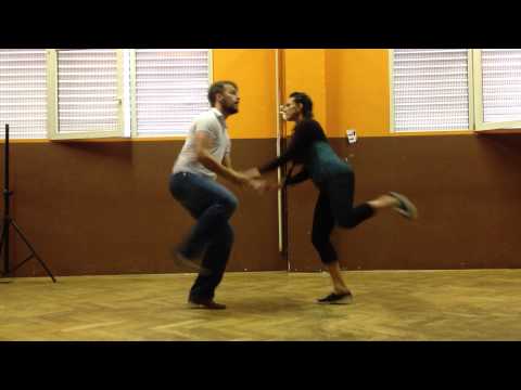 2013.09.29 Workshop Zagreb - Nejc Zupan & Abeth Farag - Fast Lindy Hop